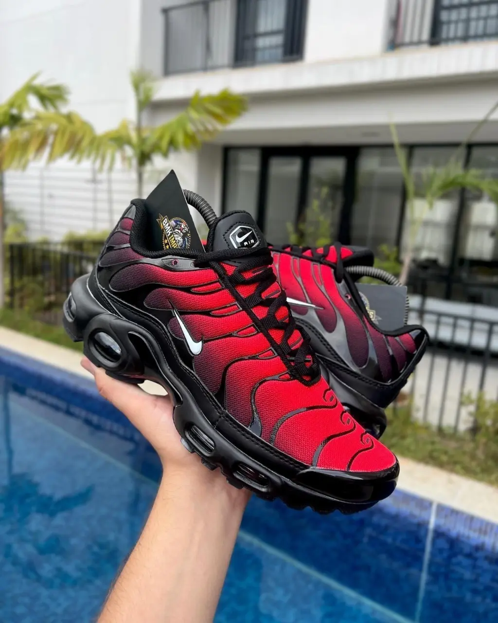 Ténis AirMax TN2 Flame Red