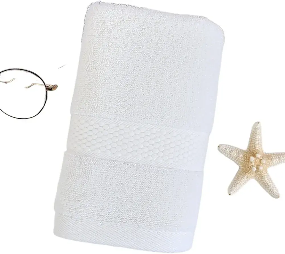 Toalha Premium Algodão Ultra Macia – Branco Neve