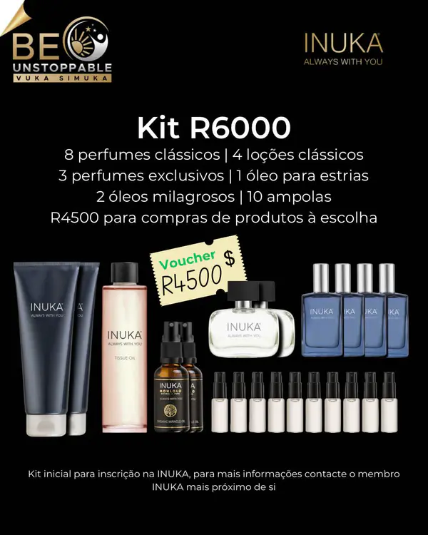Join Inuka Kit Kit INUKA R600 - Perfumes e Cosméticos